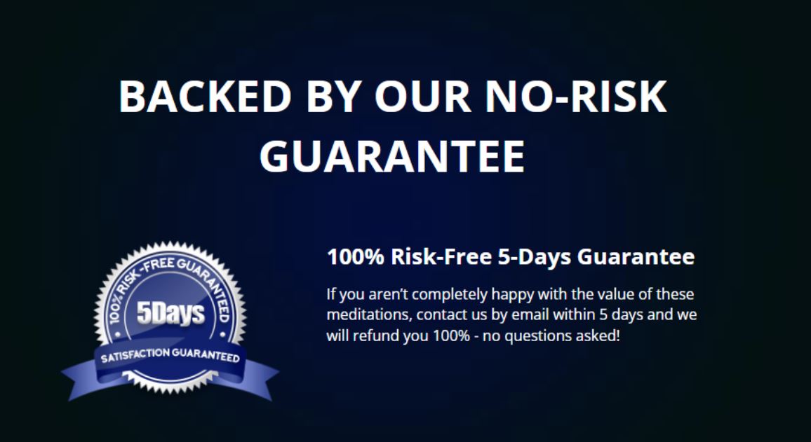 No Risk Guarantee